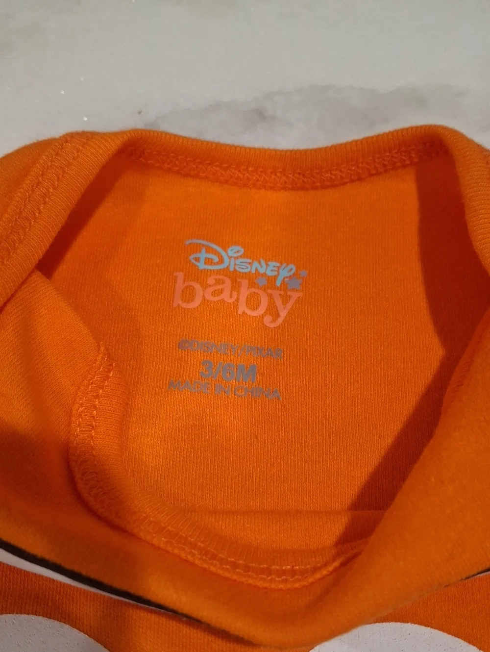 Disney bright orange
